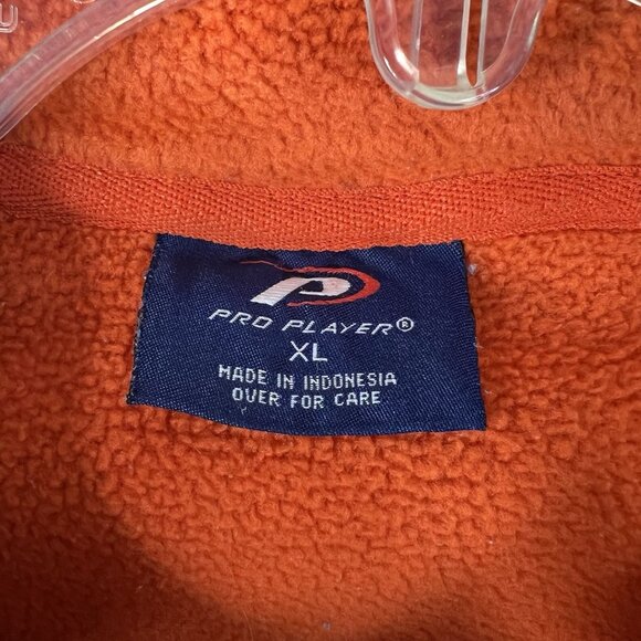 Vintage 90s Pro Player Florida Gators Pullover Fleece Sweater 1/4 Zip Size XL - Picture 4 of 9